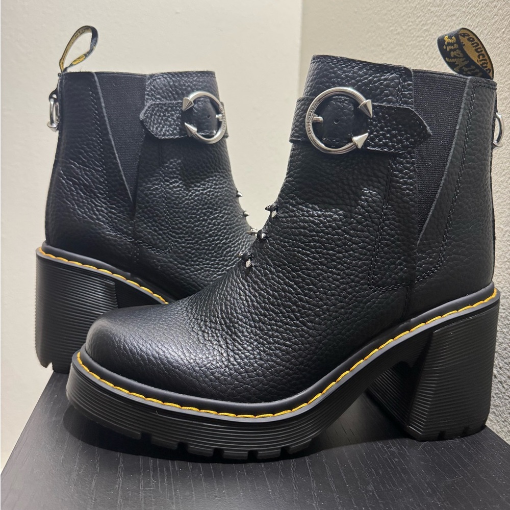 Dr. Martens Black Spence Piercing